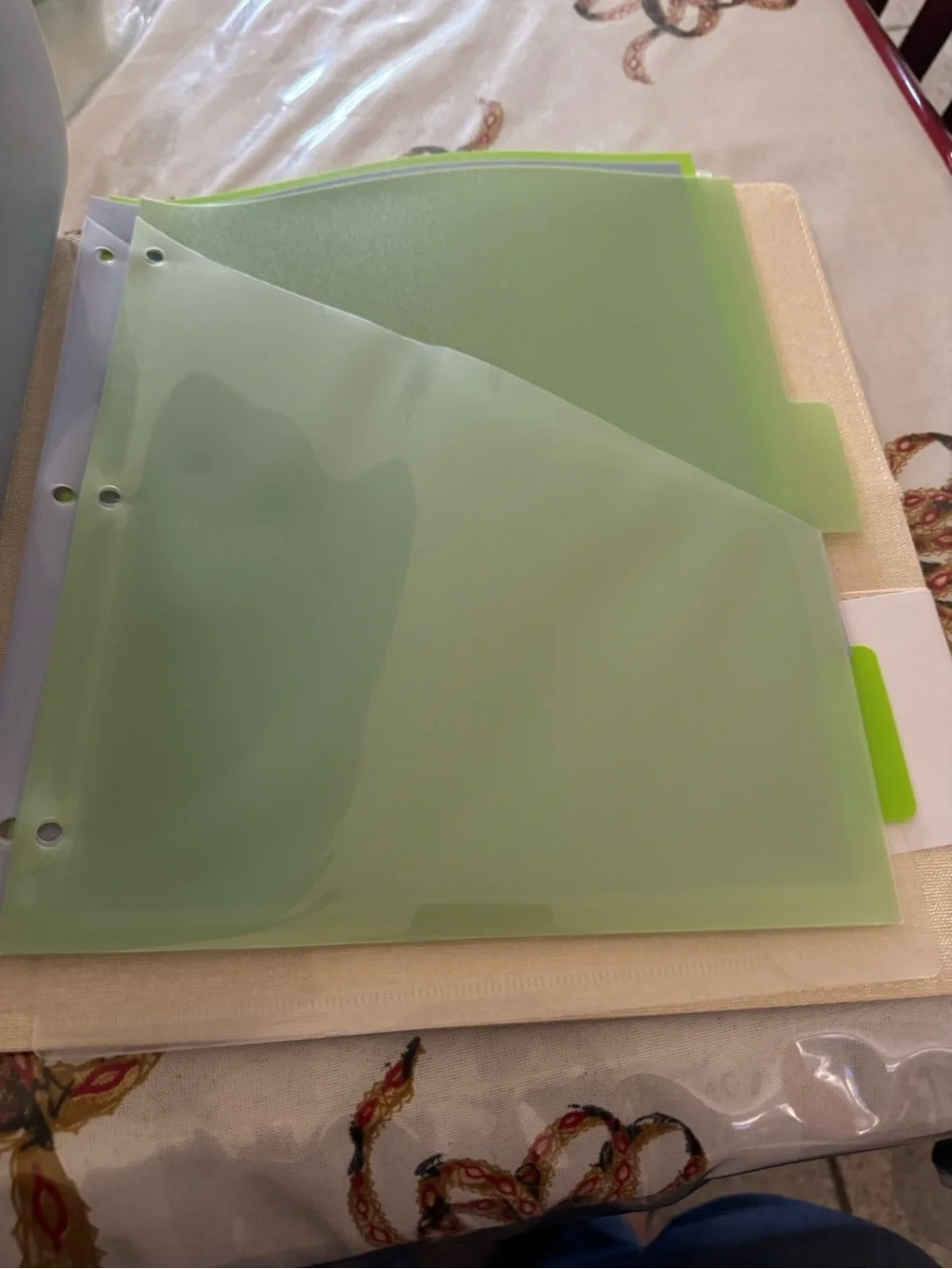 3-Ring Binder - Cream 2